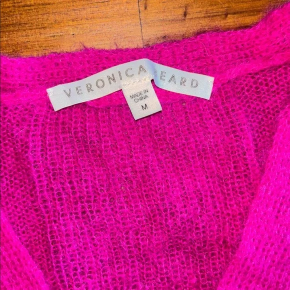 Veronica Beard Hot Pink Sweater - Picture 3 of 7